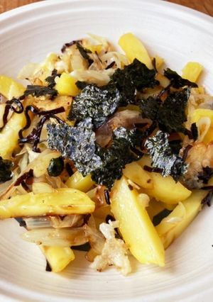 塩昆布チーズ海苔でホクうまポテト-レシピのメイン写真