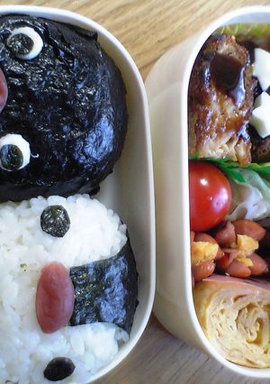 ピングー&ピンガ弁当-レシピのメイン写真