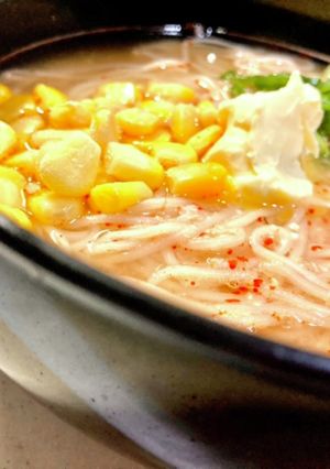 味噌ラーメンスープ♡素麺バージョン♡-レシピのメイン写真