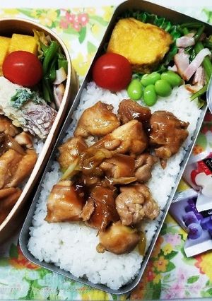 焼き鳥丼弁当(4.14)-レシピのメイン写真
