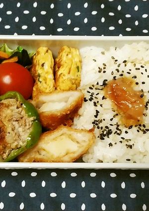 お弁当 2021.4.14-レシピのメイン写真