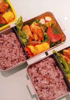 今日の弁当-レシピのメイン写真