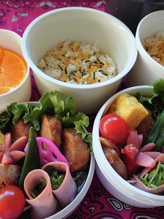 ❜21/4/14 蓮根はさみ焼き弁当-レシピのメイン写真