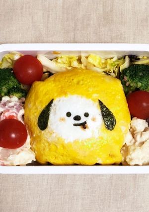 自分弁当・4月14日-レシピのメイン写真