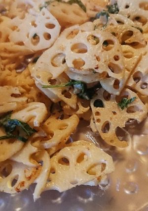 お弁当★デパ地下惣菜★シソ蓮根焦がしマヨ-レシピのメイン写真