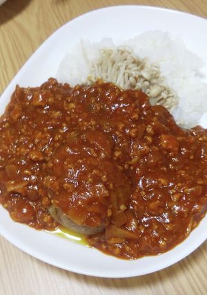 カレー1(ひき肉と竹の子)-レシピのメイン写真