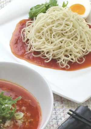簡単☆中華麺アレンジ トマト担々麺-レシピのメイン写真