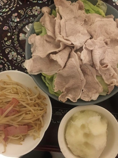 冷しゃぶ もやし炒め-レシピのメイン写真