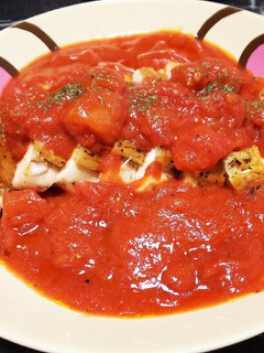 30分チキンをトマトソースで♪-レシピのメイン写真