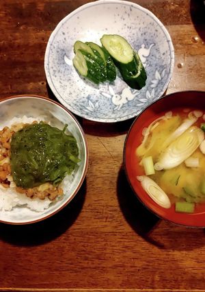 納豆にメカブでねばねば！簡単にできる。-レシピのメイン写真