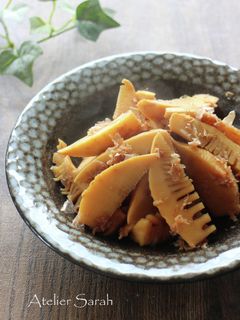 簡単!筍水煮で煮込むだけ♪筍の土佐煮-レシピのメイン写真