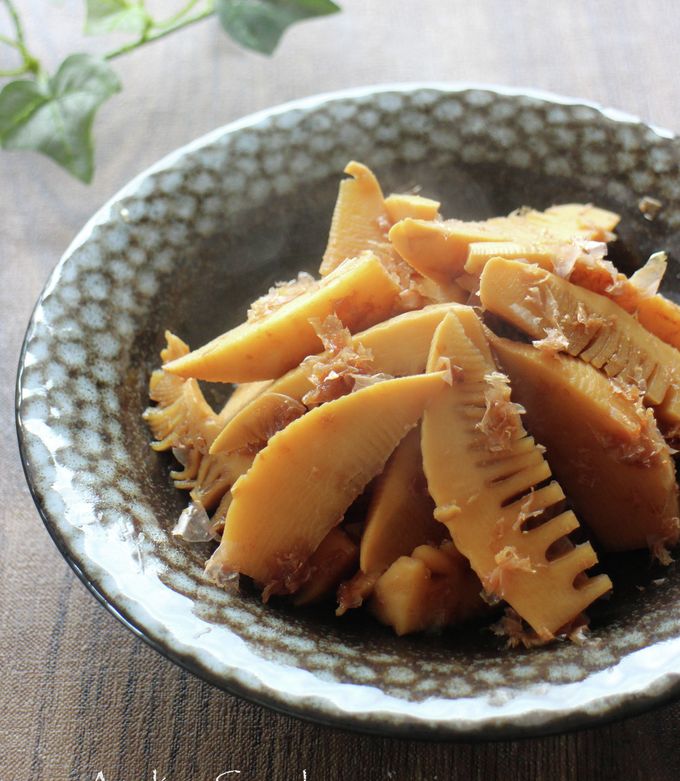 簡単！筍水煮で煮込むだけ♪筍の土佐煮 by ｱﾄﾘｴ沙羅 【クックパッド