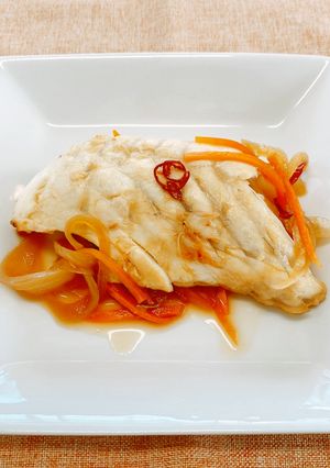 真鯛のピリ辛焼き浸し-レシピのメイン写真