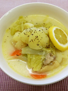 じゃがいものレモン豆乳ポトフ-レシピのメイン写真