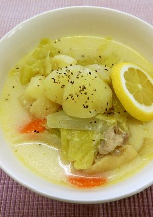 じゃがいものレモン豆乳ポトフ-レシピのメイン写真