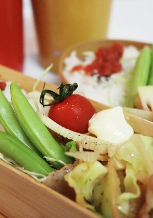 たけのこホイコーロー弁当【ＪＡ福井県】-レシピのメイン写真