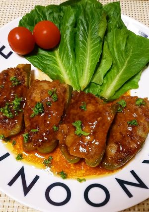 ピーマンがご馳走に♡ピーマンの肉詰め-レシピのメイン写真
