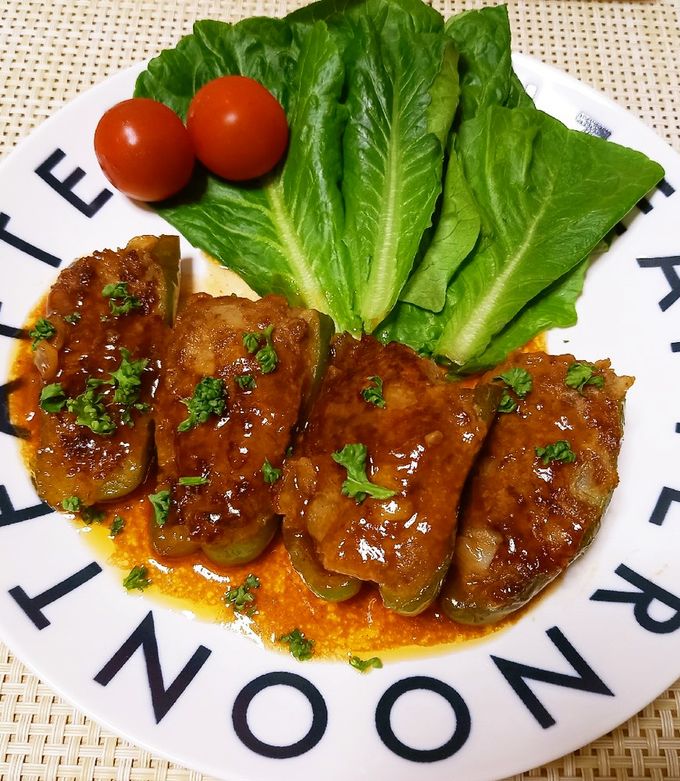 ピーマンがご馳走に♡ピーマンの肉詰め-レシピのメイン写真