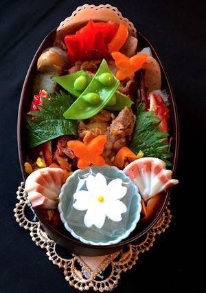 卯月14 ポークジンジャー弁当-レシピのメイン写真