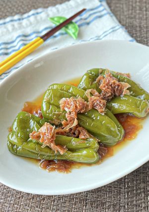 丸ごと美味しい♪ピーマンの土佐煮-レシピのメイン写真