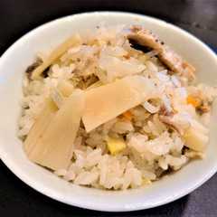 รูปของ 楽々かんたん☆タケノコご飯をサバ缶で！！