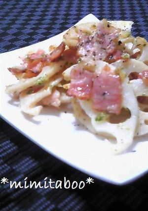 粉チ～＆クレソルの洋風きんぴられんこん☆-レシピのメイン写真