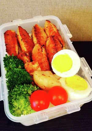 お弁当(4/20)手羽中-レシピのメイン写真