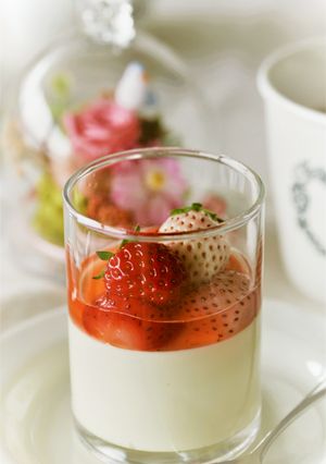 いちごのレアチーズケーキ-レシピのメイン写真