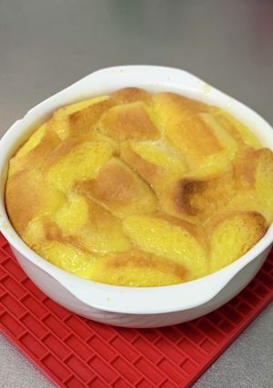 レンジで5分✿時短簡単パンプディング-レシピのメイン写真