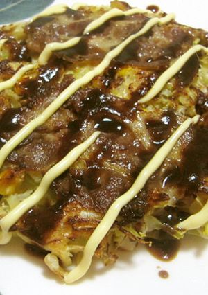 春キャベツたっぷりお好み焼き-レシピのメイン写真