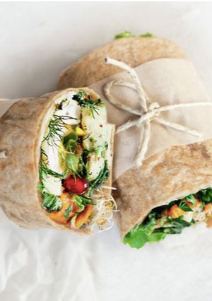 Flaxseed Wrap-レシピのメイン写真
