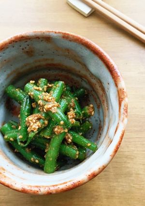 基本◎いんげんの胡麻和え-レシピのメイン写真
