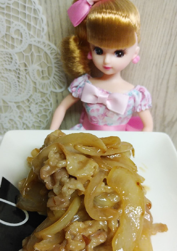 リカちゃん♡新たまねぎ豚の生姜焼きꕤ*｡-レシピのメイン写真