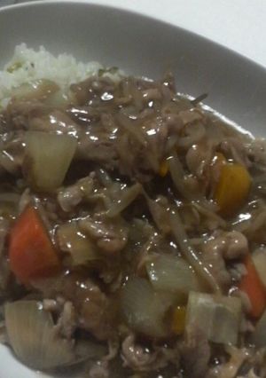 あるものだけで餡かけ丼-レシピのメイン写真