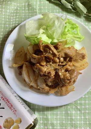 味付け1つ!スタミナにんにく肉たま炒め-レシピのメイン写真