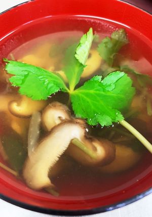 椎茸のお吸物-レシピのメイン写真