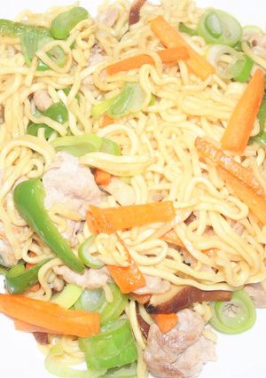 袋ラーメンで作る☆汁なし辛ラーメン-レシピのメイン写真