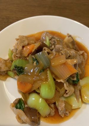 豚肉の甘酢炒め-レシピのメイン写真