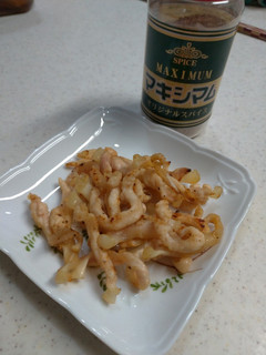 ささみのすじ 焼いただけ-レシピのメイン写真
