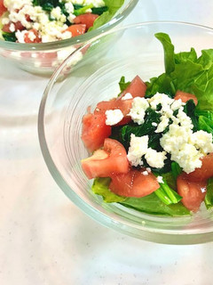 簡単給食 カッテージチーズサラダ-レシピのメイン写真