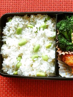 【お弁当】ふりかけに飽きたら!枝豆ご飯-レシピのメイン写真