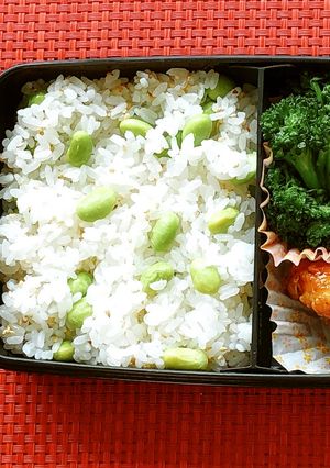 【お弁当】ふりかけに飽きたら！枝豆ご飯-レシピのメイン写真