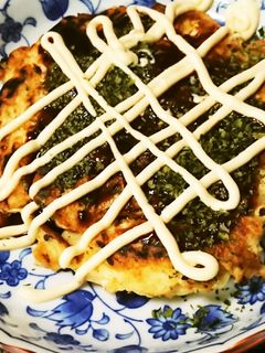 タケノコ入り米粉お好み焼き-レシピのメイン写真