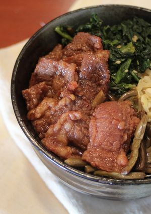 簡単！牛カルビお焦げビビンバ丼-レシピのメイン写真