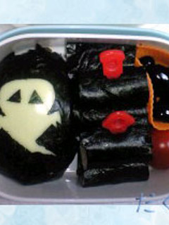 キャラ弁★ハロウィン Black&Red-レシピのメイン写真