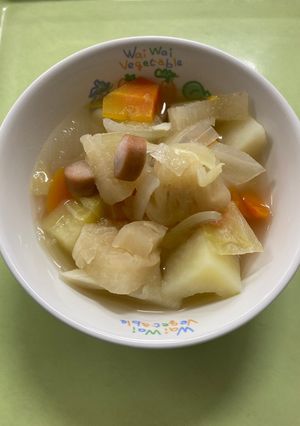 【保育園給食】凍み大根のポトフ-レシピのメイン写真