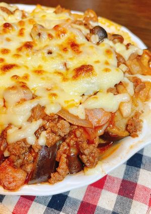 茄子とジャガイモの重ね焼き-レシピのメイン写真