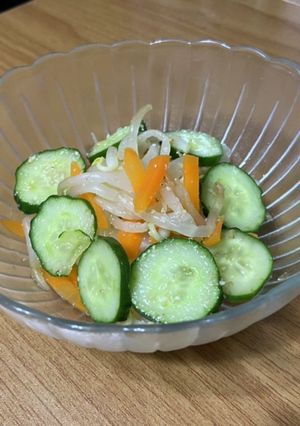 もやしの酢醤油和え-レシピのメイン写真