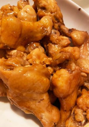 <簡単>手羽元の甘酢煮-レシピのメイン写真