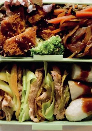 女子高生が作る低糖質弁当[day7]-レシピのメイン写真